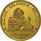 12,5 евро 2014, королева Астрид [Бельгия] Proof