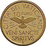 10 евро 2013, Sede vacante [Ватикан] Proof