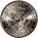 50 центов 2012, D, знак монетного двора "D" - Денвер [США]