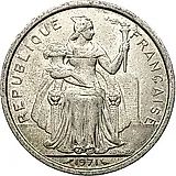 2 франка 1971 [Новая Каледония]