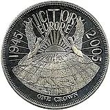 1 крона 2005, 60 лет Победы в Европе [остров Гоф / Острова Святой Елены, Вознесения и Тристан-да-Кунья]