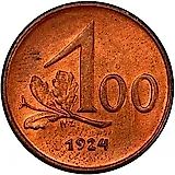 100 крон 1924 [Австрия]