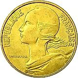 20 сантимов 1967 [Франция]