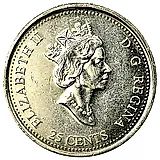 25 центов 1999, Миллениум - Август 1999, Дух первооткрывателей [Канада]