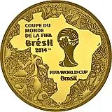 500 евро 2014, ЧМ по футболу в Бразилии [Франция] Proof