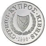 1 фунт 1996, XXVI летние Олимпийские Игры, Атланта 1996, Серебро [Кипр]