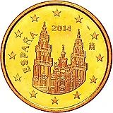 5 евроцентов 2010-2019 [Испания]