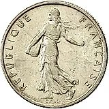 1/2 франка 1969 [Франция]