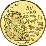 50 евро 2016, год обезьяны [Франция] Proof