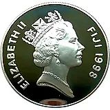 10 долларов 1998, Спуск на воду корабля «Куин Элизабет» 1938 г. [Фиджи]