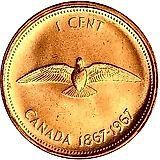 1 цент 1967, 100 лет Конфедерации Канада [Канада]