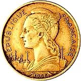 10 франков 1965 [Джибути / Французский берег Сомали]