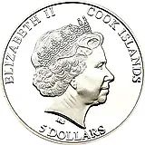 5 долларов 2012, Падение метеоритов - Метеорит Сеймчан [Острова Кука]