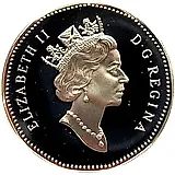 1 доллар 1997, 10 лет чекана луни-доллара, Серебро [Канада]