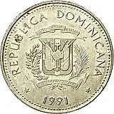 25 сентаво 1991 [Доминикана / Доминика]