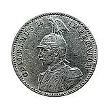 1/2 рупии 1913, J, знак монетного двора "J" — Гамбург [Германская Восточная Африка]