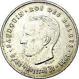 250 франков 1976, 25 лет правлению Короля Бодуэна I /DER BELGEN/ [Бельгия]