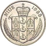 5 долларов 1988, теннис [Ниуэ]