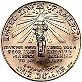 1 доллар 1986, P, Статуя Свободы [США]