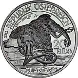 20 евро 2015, Доисторическая жизнь - Четвертичный период [Австрия]