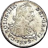 2 реала 1791-1808 [Перу]