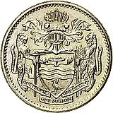 10 центов 1991 [Гайана]