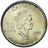 10 Cents 2001, International Year of Volunteers [Canada]