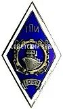 Badge "For Graduation from Tallinn Polytechnic Institute (TPI). Faculty of Shipbuilding"