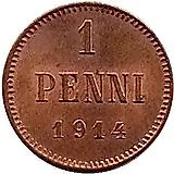 1 пенни 1914