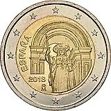 2 евро 2018, Компостела [Испания]