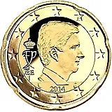 20 евроцентов 2014-2019 [Бельгия]