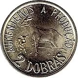 2 Dobras 1977, Food for Peace [São Tomé and Príncipe]