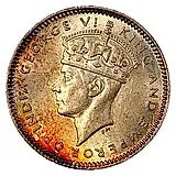 10 центов 1944 [Британский Гондурас]