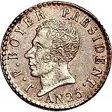 25 сантимов 1827-1834 [Гаити]