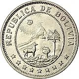 50 сентаво 1939 [Боливия]
