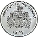 2 даласи 1997, 1936 - Год трех королей [Гамбия]