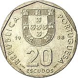 20 эскудо 1988 [Португалия]