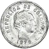 50 сентаво 1976 [Колумбия]