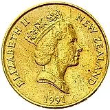 1 доллар 1991 [Новая Зеландия]
