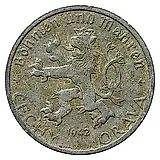 20 геллеров 1942 [Чехия / Протекторат Богемии и Моравии]