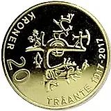 20 крон 2017, 100 лет собранию саамов [Норвегия]