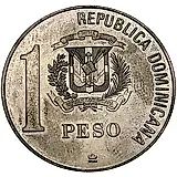 1 песо 1988, 500 лет открытию и евангелизации Америки [Доминикана / Доминика]