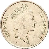 25 центов 1986 [Бермудские Острова]