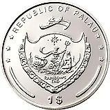 1 доллар 2011, Иоанн Павел II - Фатимские явления Девы Марии, 13 июля 1917 [Палау]