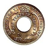 1/10 пенни 1944 [Британская Западная Африка]