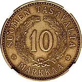 10 марок 1929, S [Финляндия]