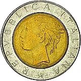 500 лир 1985 [Италия]