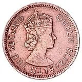 25 центов 1965 [Восточные Карибы]