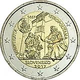 2 евро 2017, 550 лет Истрополитанской академии [Словакия]
