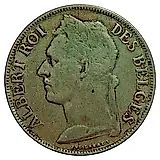 1 франк 1920, BELGES [Демократическая Республика Конго / Бельгийское Конго]